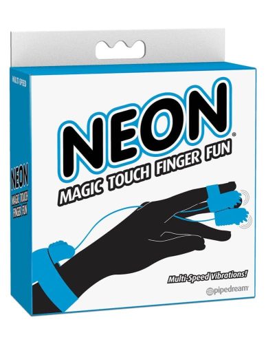 Neon Magic Touch Finger Fun Blue