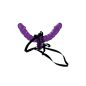 Double Delight Strap-on Purple/Black