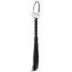 Beaded Cat-o-Nine Tails  Black