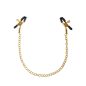 Chain Nipple Clamps Gold/Black