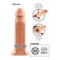 8" Silicone Hollow Extension Light