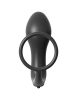 Ass-Gasm Cockring Vibrating Plug Black