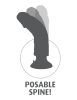 9" Vibrating Cock  Light