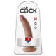 7" Cock  Tan