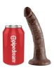 7" Cock Brown