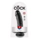 8" Cock  Black