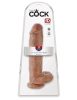 11" Cock with Balls  Tan