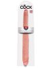 16" Tapered Double Dildo  Light