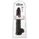 14" Cock with Balls  Black
