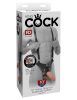 10" Hollow Strap On Suspender System Light/Black