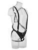 12" Hollow Strap On Suspender System  Light/Black