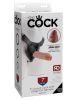 7" Uncut with Strap on Harness  Light