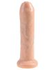 7" Uncut with Strap on Harness  Light