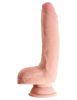 10" Triple Density Cock with Balls Light
