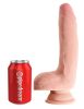10" Triple Density Cock with Balls Light