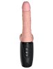 6.5" Thrusting Cock with Balls - Triple Threat Light