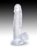 7" with balls Clear