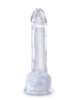 7" with balls Clear