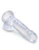 7" with balls Clear