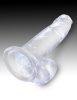 7" with balls Clear
