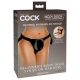 6" Dual Density Silicone Cock  Light