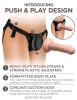 6" Dual Density Silicone Cock  Light