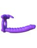 Silicone Double Penetrator Rabbit Purple