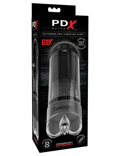 Extender Pro Vibrating Pump  Clear/Black