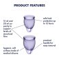 Feel confident Menstrual Cup Lilla