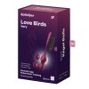 Love Birds Vary Connect App wine red