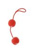 Marbilized Duo Balls Red