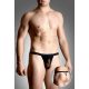 Mens thongs 4494 - black XL