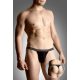 Mens thongs 4496 - black XL