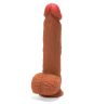 X-MEN 8.8 inch Dual Layered Dildo Brown