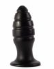 X-Men 10" Extra Girthy Butt Plug Black VIII