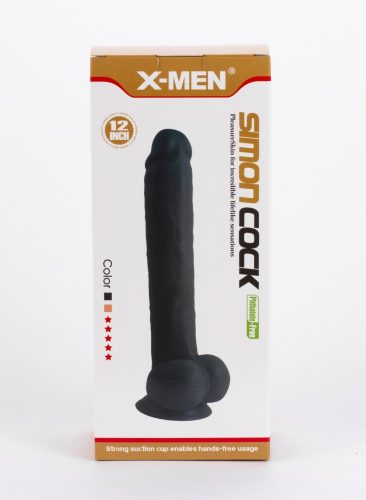 X-Men Louis 12.5" Cock Black