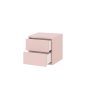 Boxie 2 fiókos fali szekrény 40x40x37 cm pink