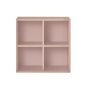 Boxie nyitott fali szekrény 80x80x37 cm pink
