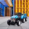 Elektromos traktor New Holland kék