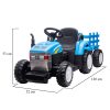 Elektromos traktor New Holland kék