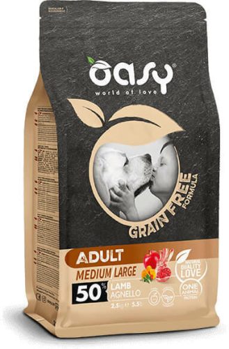 Oasy Dog Gf Adult Medium/Large Lamb 2,5Kg