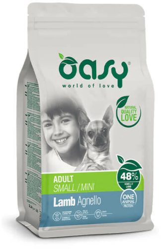 Oasy Dog Gf Adult Small/Mini Lamb 2,5Kg