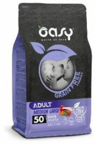 Oasy Dog Gf Adult Medium/Large Duck 2,5Kg