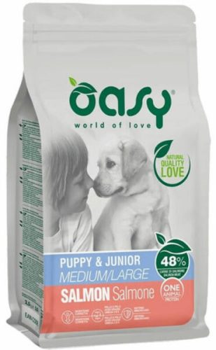 Oasy Dog Oap Puppy Medium/Large Salmon 2,5Kg