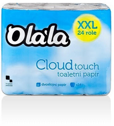 Olala Could Touch Toalettpapír 2 Rétegű Fehér 24 Tekercses