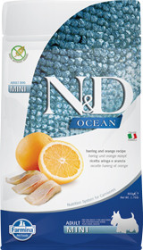 N&D Dog Ocean Hering&Narancs Adult Mini 800G