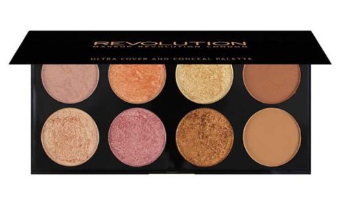 smink Revolution London Ultra Blush Palette palette of blushes 13 g Golden Sugar 2 Rose Gold