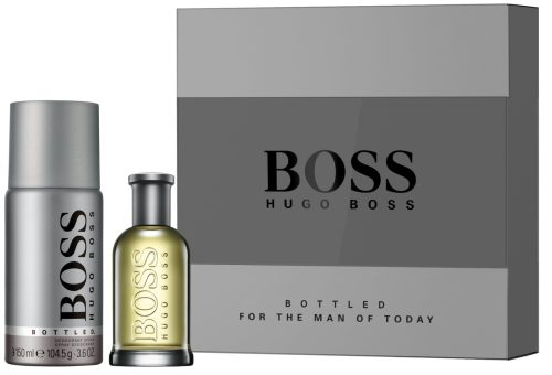 Hugo Boss Boss Bottled eau de toilette for men 50 ml ajándék szett