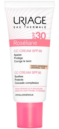 URIAGE Roséliane CC cream for sensitive skin with a tendency to redness SPF 30 40 ml  Medium Tint