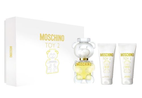 Moschino Toy 2 eau de parfum for women 50 ml + testápoló 50 ml + tusfürdő 50 ml ajándék szett